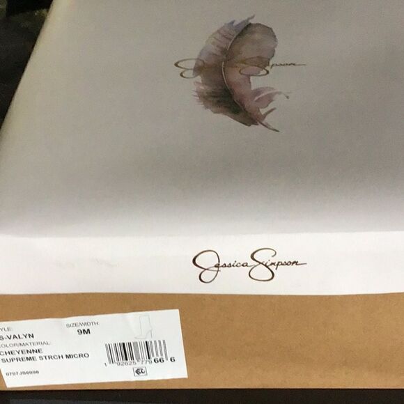 NEW Jessica Simpson pointed toe booties beige 9 - Picture 7 of 7